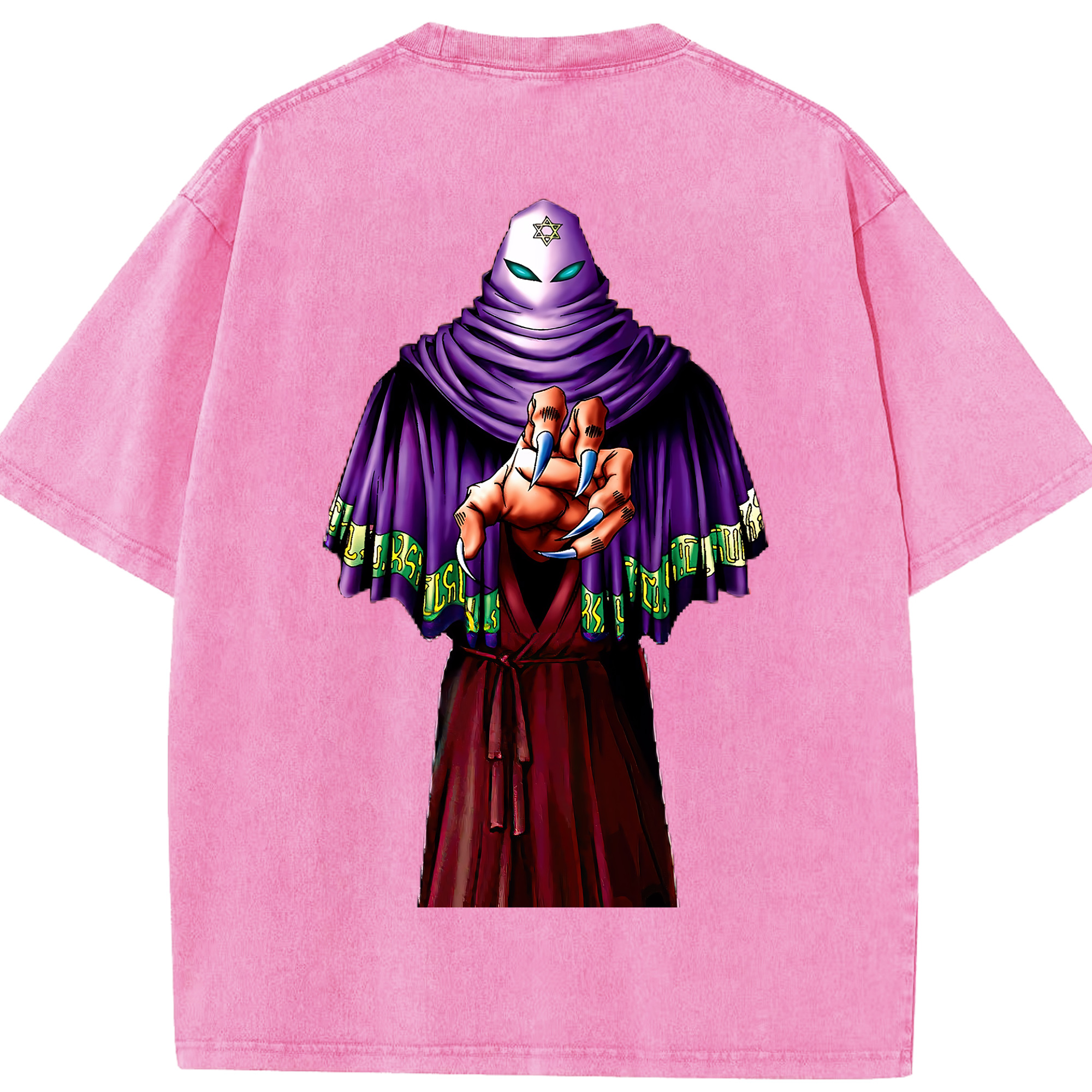 （画像用） 遊☆戯☆王 Yu-Gi-Oh! 綿100% ヴィンテージ風 半袖Tシャツ（背面プリント）